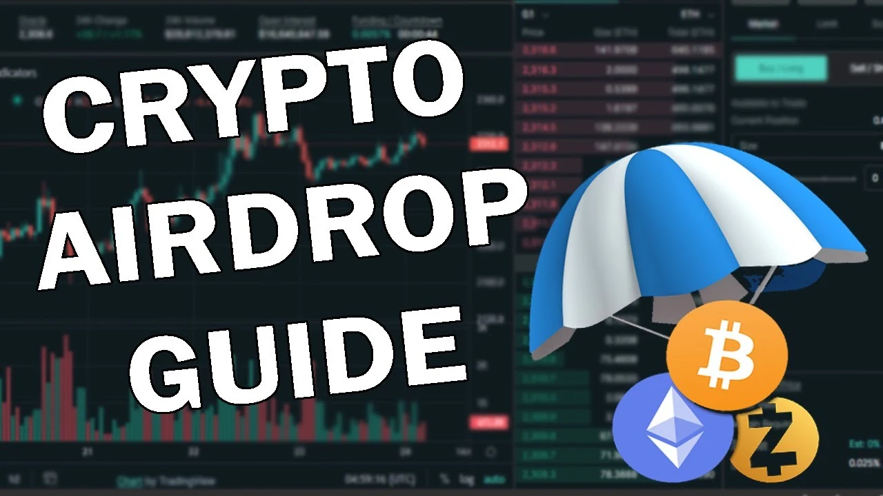 best crypto airdrop tracker app showing upcoming token airdrops